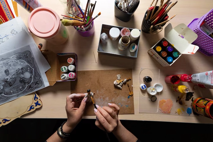 atelier creatif, Association les fées papillons