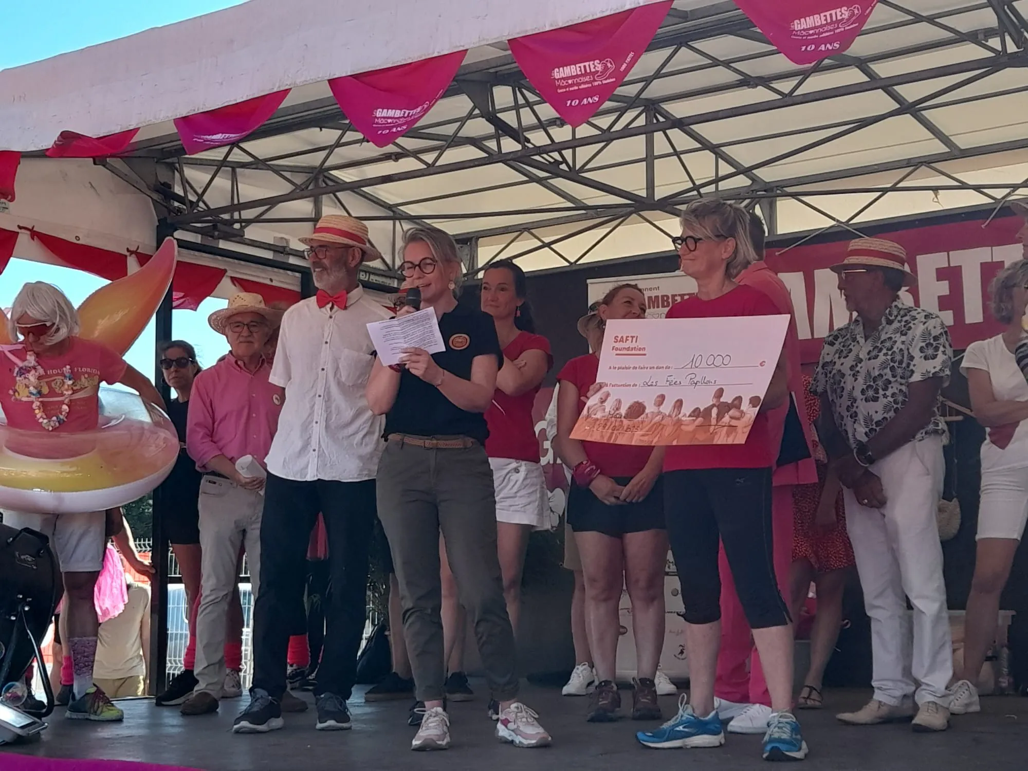 Les Gambettes Maconnaise , Les fées Papillons