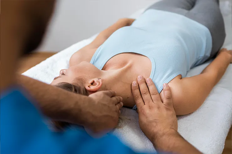Massage AMMA allongé, les fées papillons 