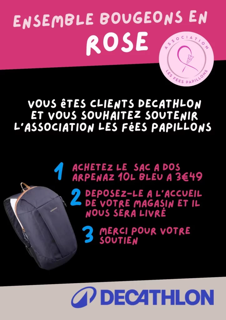 Octobre Rose, Les Fées Papillons