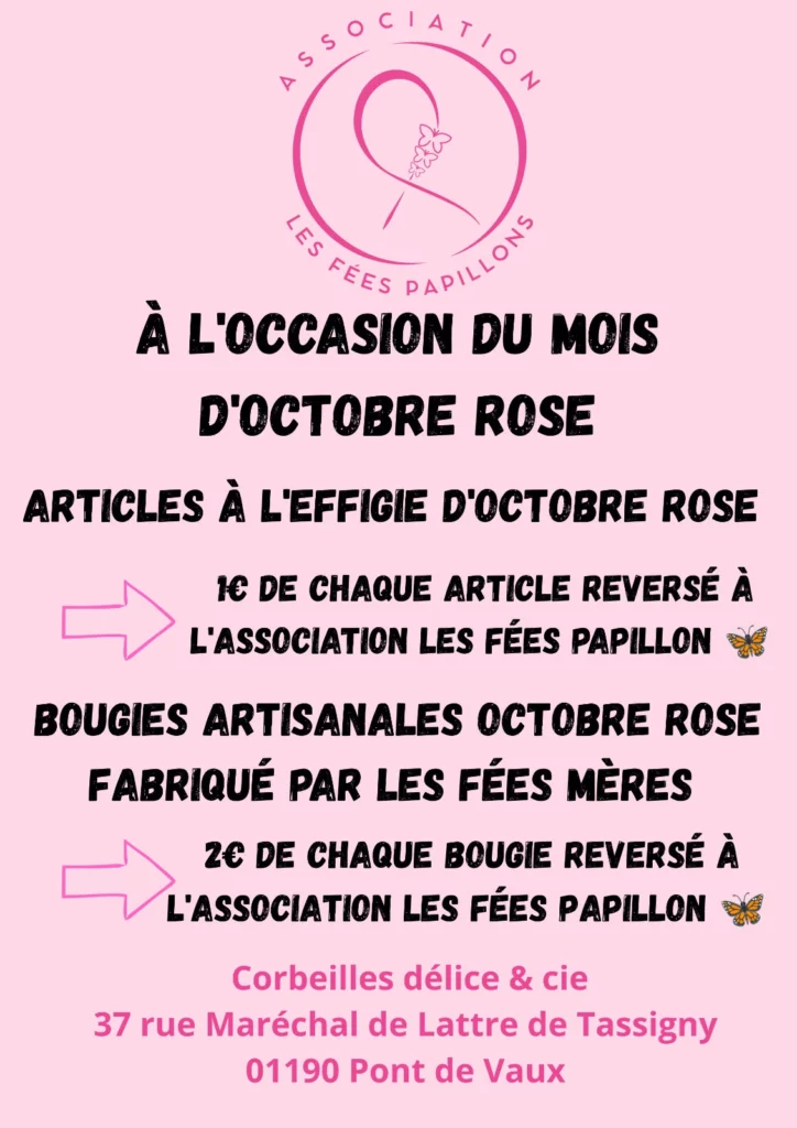 Octobre Rose, Les Fées Papillons